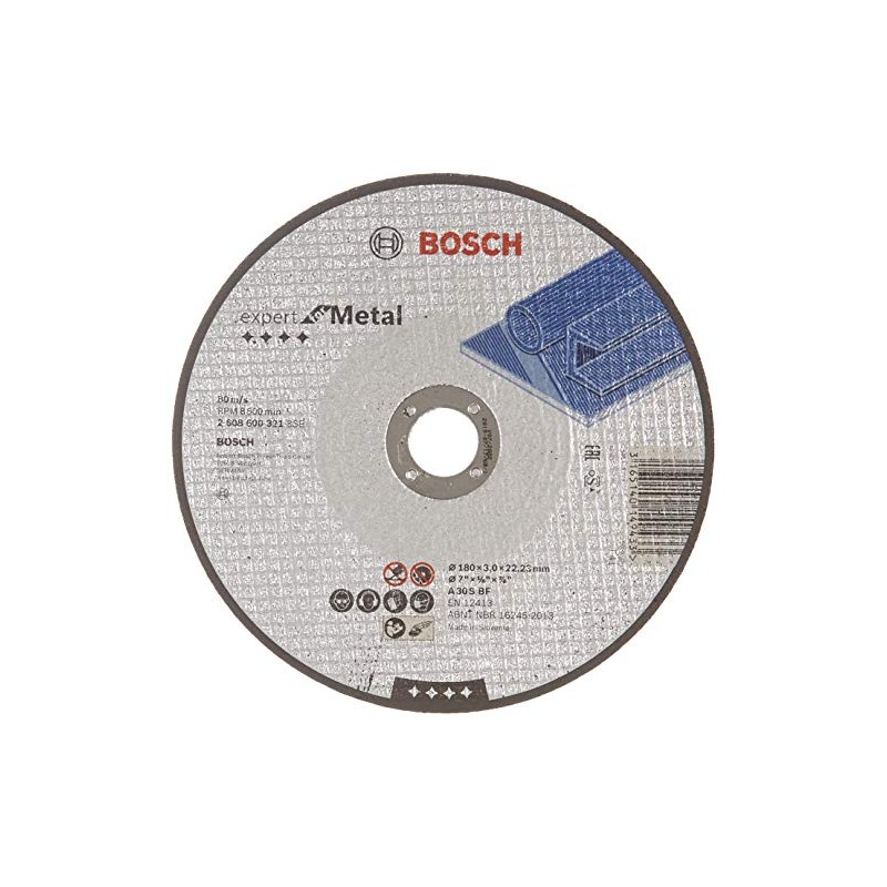 Bosch Accessories 2608600321 Metal Straight Cutting Disc