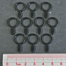 LITKO Magnifying Glass Tokens, Black (10)
