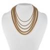 HarlemBling Men's Real Solid Franco Chain - 14k Gold Over