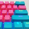 Guffercty kred GTSP PBT Backlit Keycaps 60 Percent with 6.25U