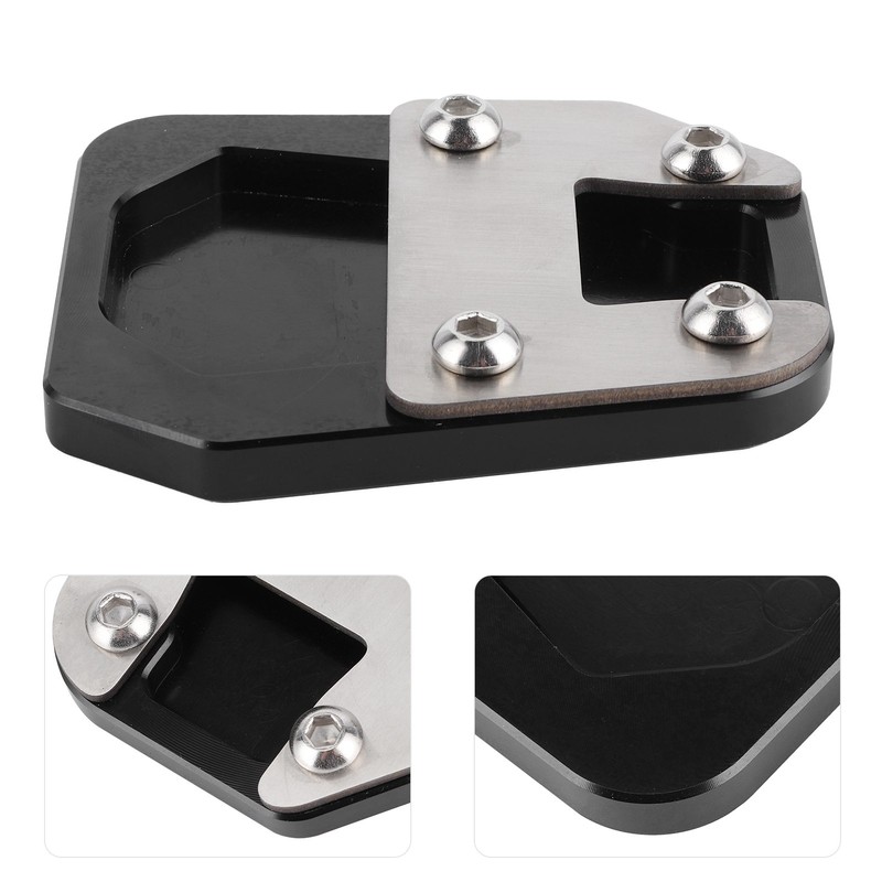 Kickstand Extension Pad Side Stand Support Enlarger Fit for Honda
