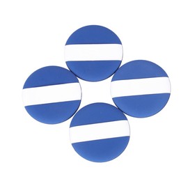 TOVINANNA Dry Wet Makeup Sponge Puff Set 4pcs Non-slip Soft Easy-clean Makeup Applicator for Foundation Concealer Blush Ideal for Large Areas Random Color