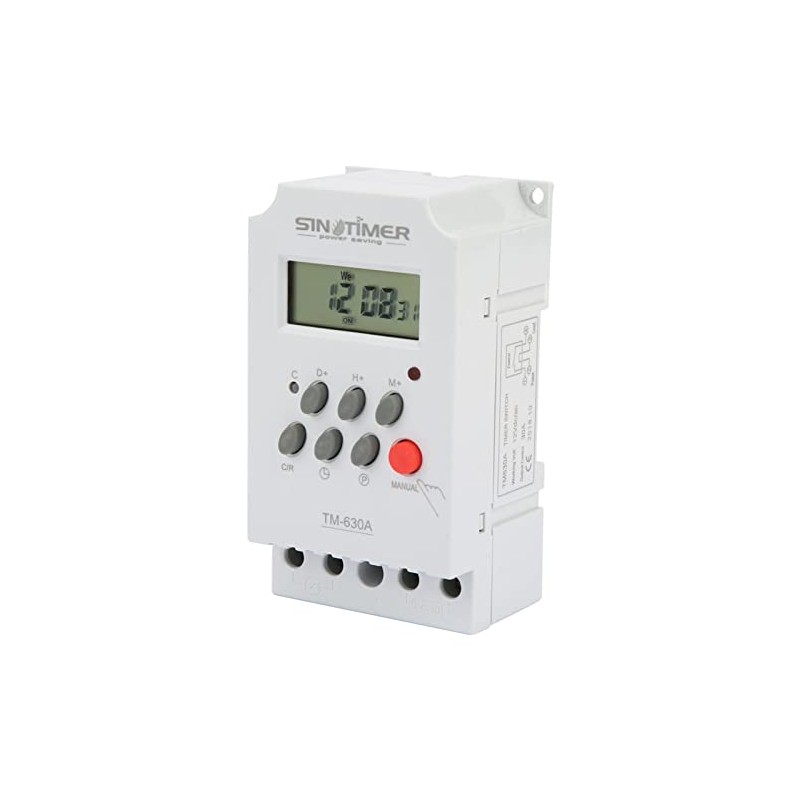 TM630A 12V DC Mini LCD Digital Microcomputer Control Power Timer