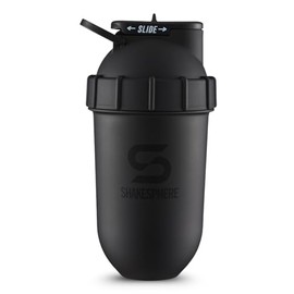 Botella Mezcladora Shaker Shakesphere Original 700ml (Matte Black with black logo)