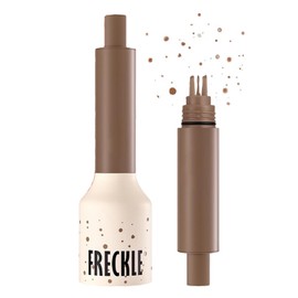 Freckle Pen & Stamp – Waterproof & Smudge-Proof – Long Lasting Transfer-Resistant 5-Point Design for Natural Sun-Kissed Look Vegan Cruelty-Free (Caramel)