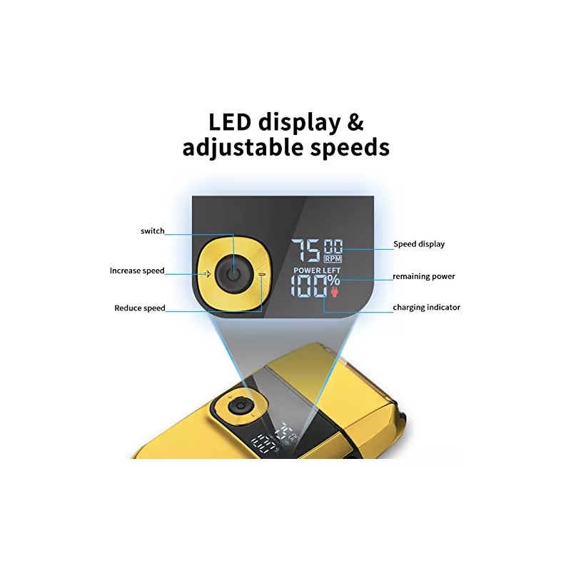 DSP Afeitadora Dsp Bald Shaver Para Hombre Afeitadora De Peluque