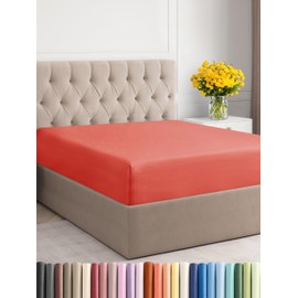 CGK Unlimited Individual – Sábana de Cajón Ajustable – Sábana de Cajón Ajustable para Colchón – Se Adapta Perfectamente – Sábana Suave Sin Arrugas – Solo 1 Sábana de Cajón