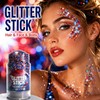 4th of July Face Glitter Stick, 2026 New Patriotic Red