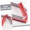 Beavorty 2pcs Compact Folding Hair Brush Portable Combs for Easy
