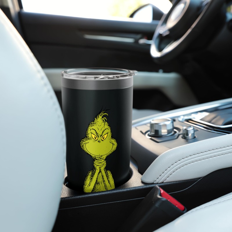 Dr. Seuss Classic Sly Grinch Stainless Steel Insulated Tumbler