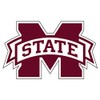 Craftique Mississippi State Decal (M State Decal (3''4''6''12''18''), 6 in)