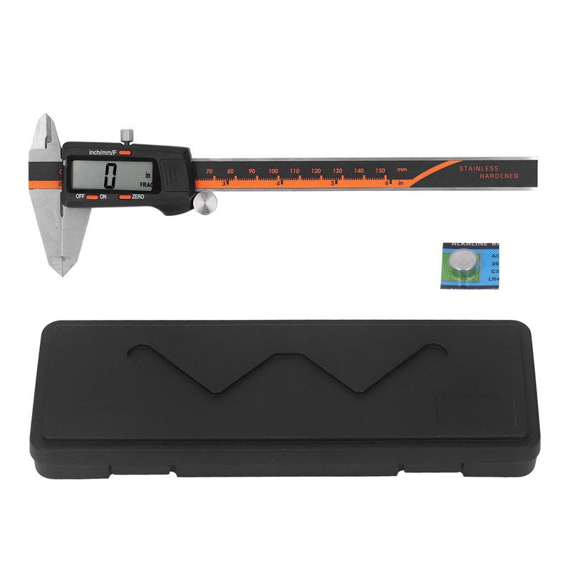 Electronic Vernier Caliper Stainless Steel 0‑150mm LCD Screen Digital Caliper