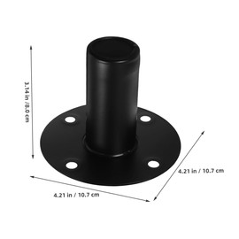 Operitacx 3pcs Speaker Holder Aluminum Alloy Bracket Easy Installation Vibration Reduction for Enhanced Sound Clarity and Stability Stage