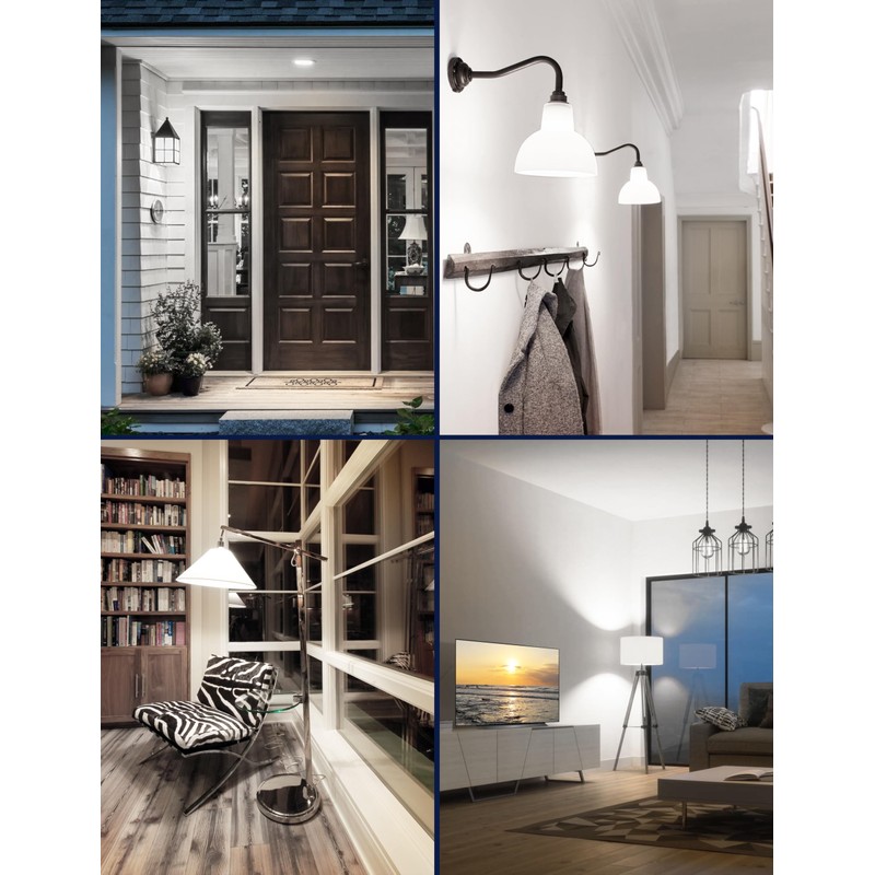 UNILAMP Timer LED Light Bulbs Indoor: 13W (100W Equivalent) LED