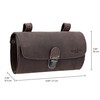 Gusti Wolfgang L Leather Saddle Bag Handlebar Bag Bicycle Bag