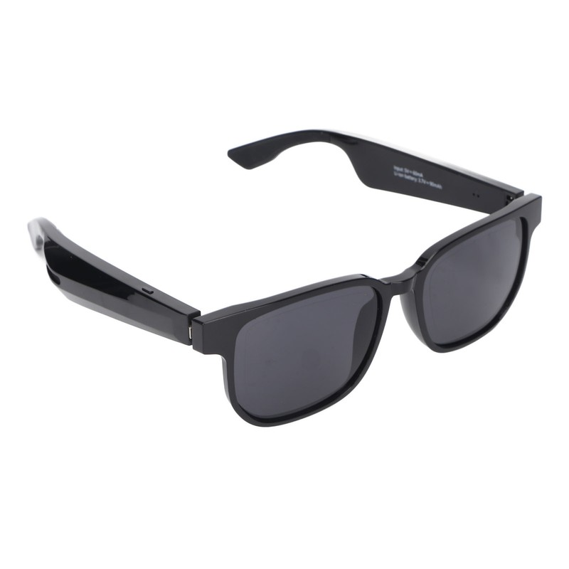 Bluetooth Audio Sunglasses Voice Control Open Ear Style Adjustable Volume