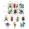 Runtoo Wall Sticker Robot Wall Sticker Nursery Baby Room Classroom