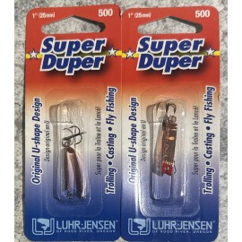 Luhr-Jensen 2 Packs Luhr Jensen Super Duper 1” Copper Red Head