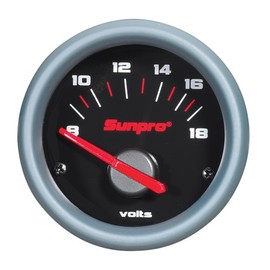 Sunpro CP7007 Sport ST 2" Electrical Voltmeter