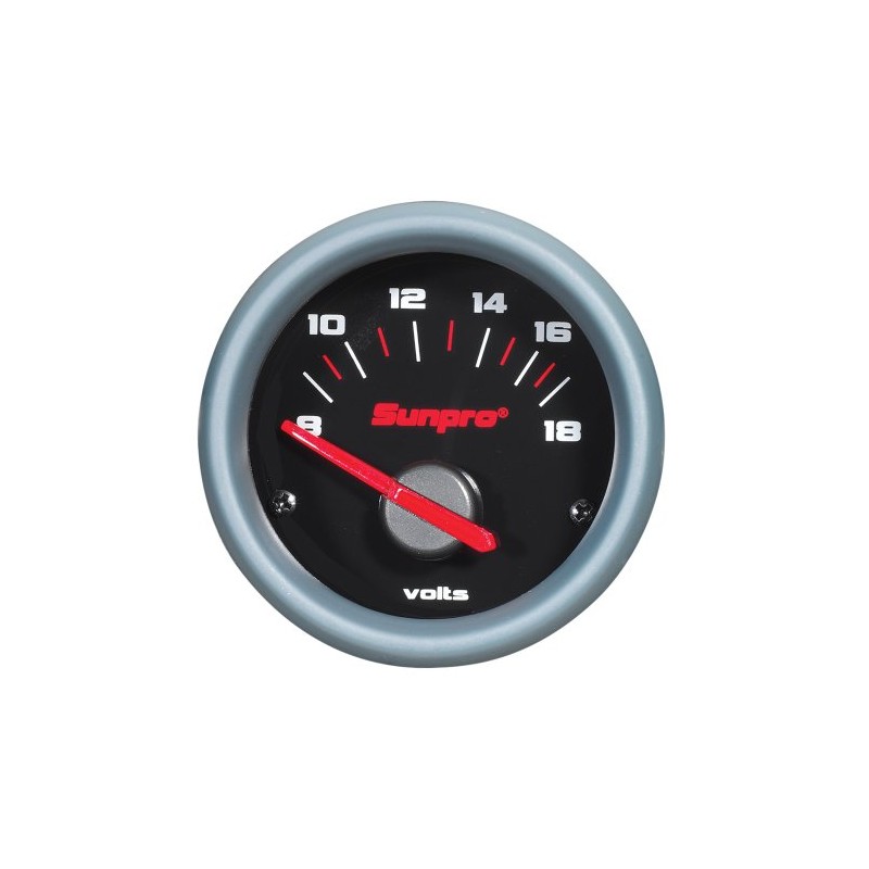 Sunpro CP7007 Sport ST 2" Electrical Voltmeter