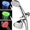 Luminex by PowerSpa 7-Color 24-Setting LED Shower Head Combo with