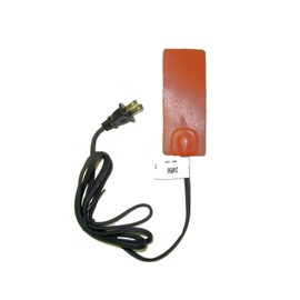 KAT'S - 24050X Universal 50 Watt 2"x 5" Hot Pad Heater for Vehicle Fluids, Silicone Cover, Red