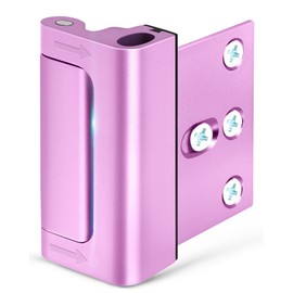 Front Door Locks for Kids Safety Home Security Door Reinforcement Lock Child Proof High Security Door Lock Withstand 800 lbs Top Door Latch Lock Flip Door Guardian for Inward Swinging Inside Door