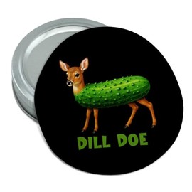 Graphics & More Deer Dill Doe Round Rubber Non-Slip Jar Gripper Lid Opener