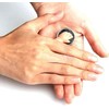 Jizlan 1Pc Little Hand Coin Disappeared Trick Tools Close-Up Magic