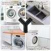2 Pieces Dishwasher Washing Machine Drain Adapter, 3 Way Y