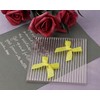 Shapenty 1cm Wide Mini Satin Ribbon Bows Flowers Bowknot Bulk