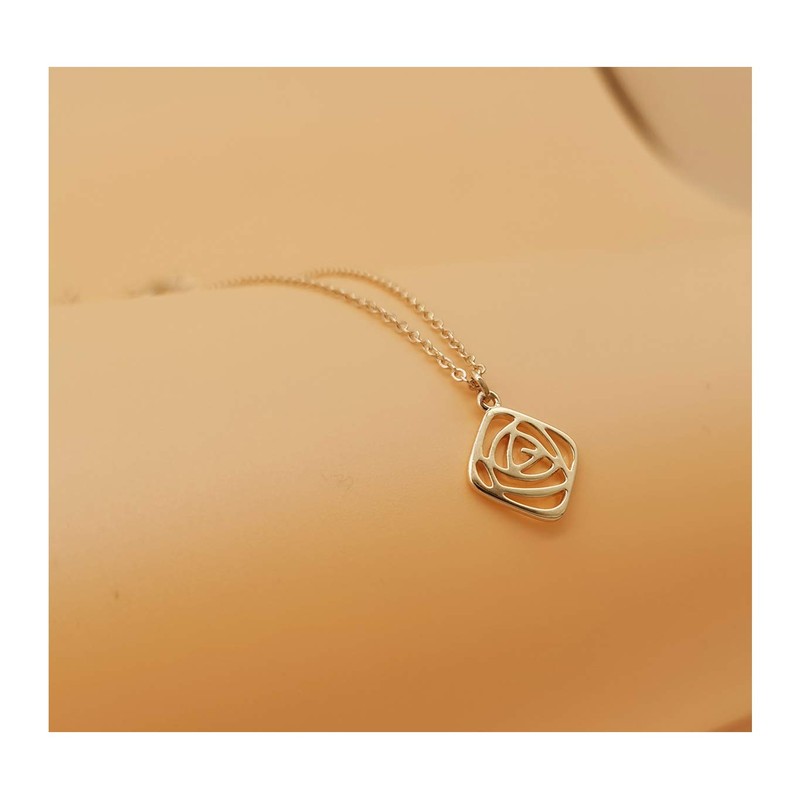 RZKING - Collar con colgante de estrella de la amistad,