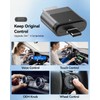 NaviCam 2-in-1 Wireless CarPlay Adapter USB C, Dual-Band WiFi (2.4/5GHz),