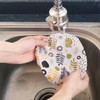 5 Pieces Beeswax Bowl Covers Reusable Beeswax Food Wrap Stretch