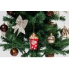 2 Count Glass Popcorn Christmas Ornaments for Christmas Tree