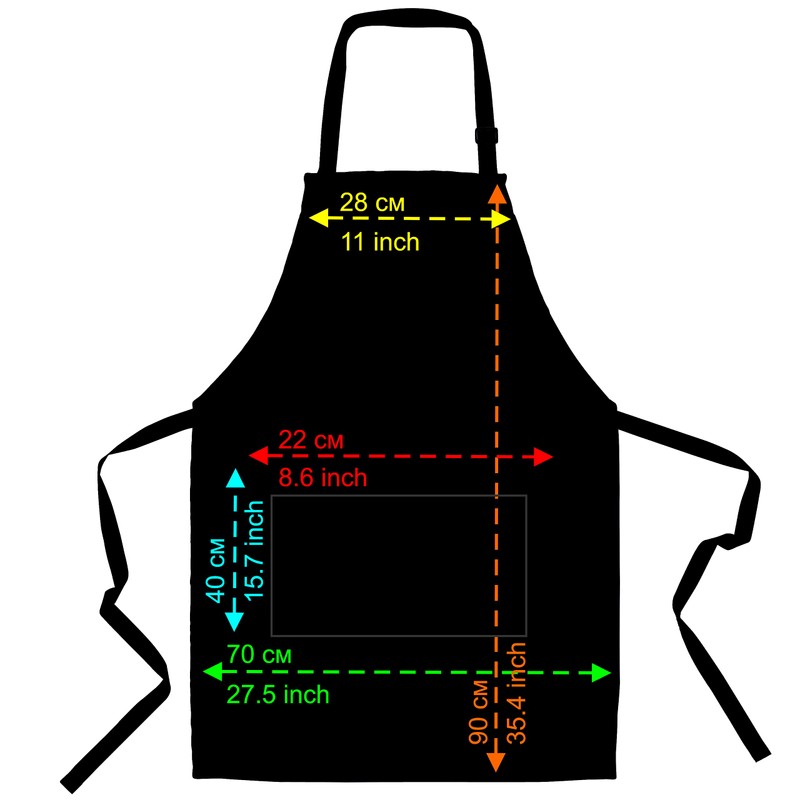 lepni.me 2 Pack Chefs Aprons | Cooking Baking Grilling for