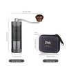 Manual Coffee Bean Grinder, Portable Hand Espresso Grinder with 6