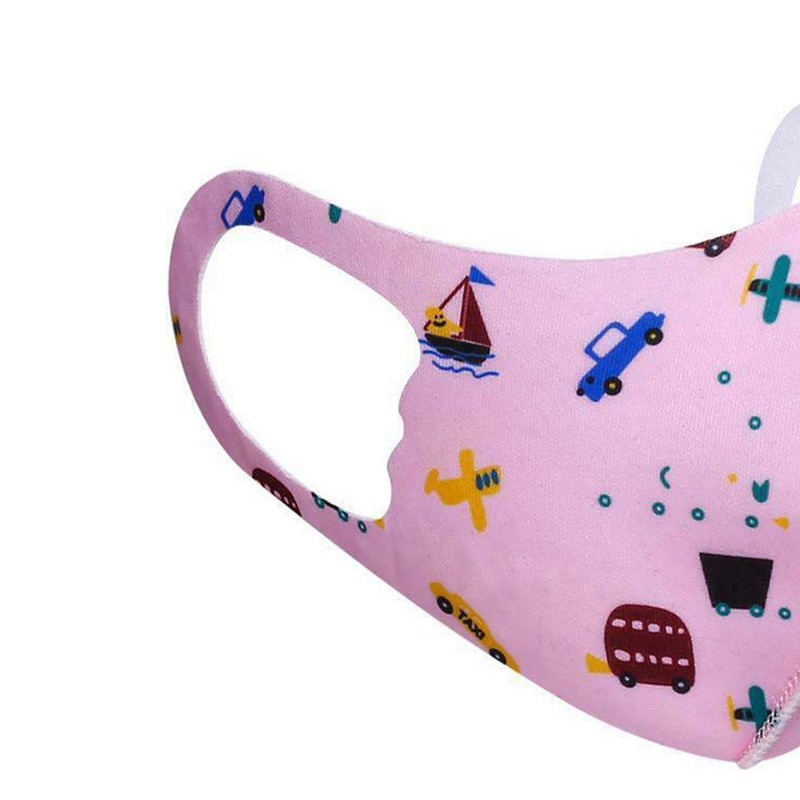 Trimming Shop Children's Face Mask Ice Silk Cotton Reusable &