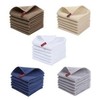 Yuriel Premium Waffle Cotton Loop Hand Towel - 6 Pack Kitchen Dishcloth White 6-pack 3ea