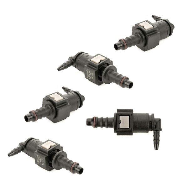 LST 5x Quick Coupling Counterpart Set Fuel Line L Piece