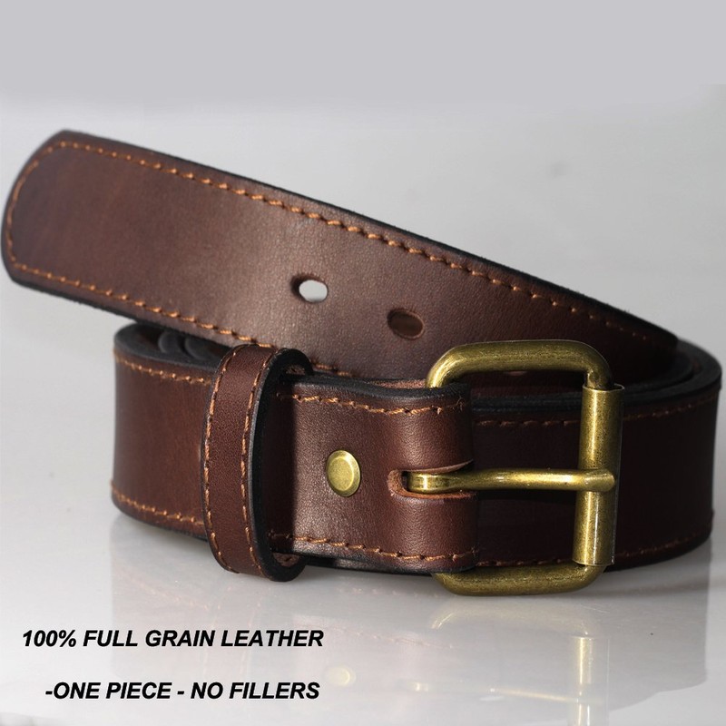 Kmioc Concealed Carry CCW Leather Gun Belt 1 1/2 inch