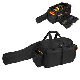 ORKELS 10in &12In Chainsaw Case Compatible with EGO, Dewalt, Greenworks Power Chainsaws – Durable Chainsaw Bag for Chainsaw & Accessories – Bag Only