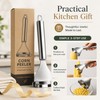 Stainless Steel Corn Peeler for Fast Kernel Removal – Serrated