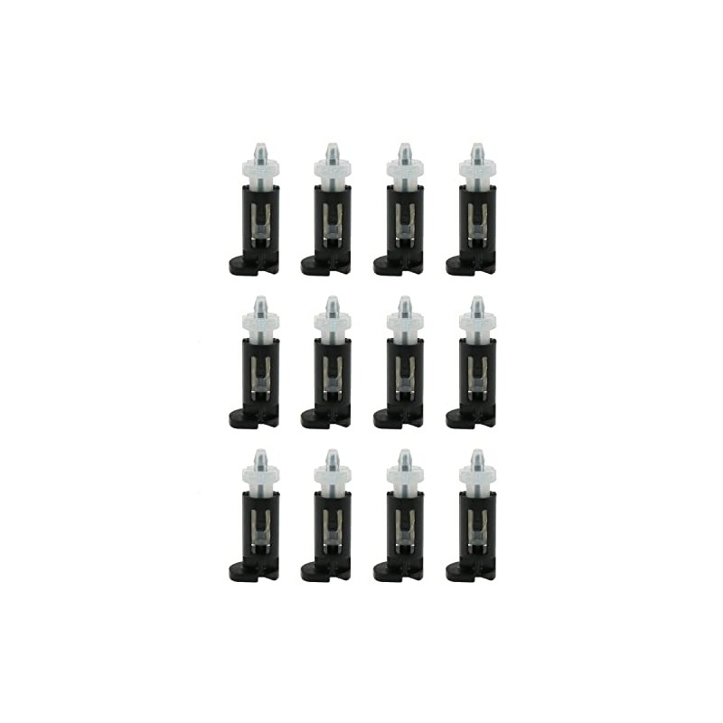 ZZHXSM 12PCS Heatsink CPU Pin Mounting Plastic Pins Push Screw