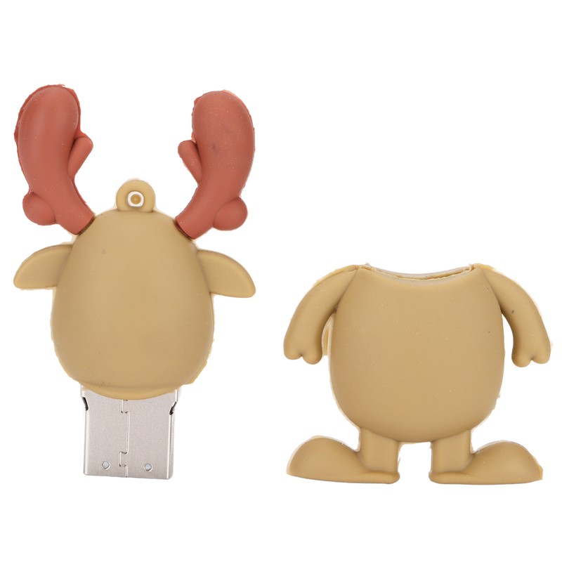 USB Flash Drive Lightweight Portable Safe Reliable Exquisite PVC Christmas