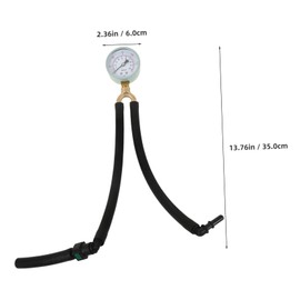 FELTECHELECTR Gasoline Pressure Gauge Durable Fuel Pressure Test Tool with Quick Connect Feature for Car Modification and Efficient Testing