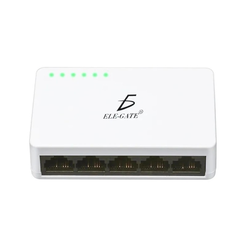 Hub Internet Switch Ethernet Rj45 5 Puertos Red 100M Expansion