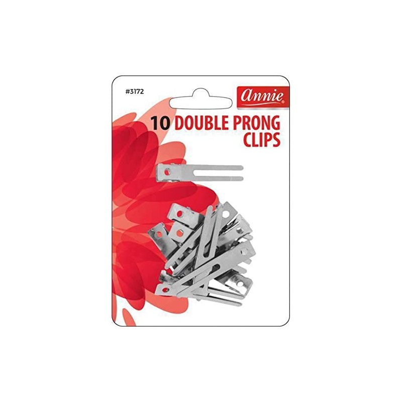 double prong clips hair clips roller clips
