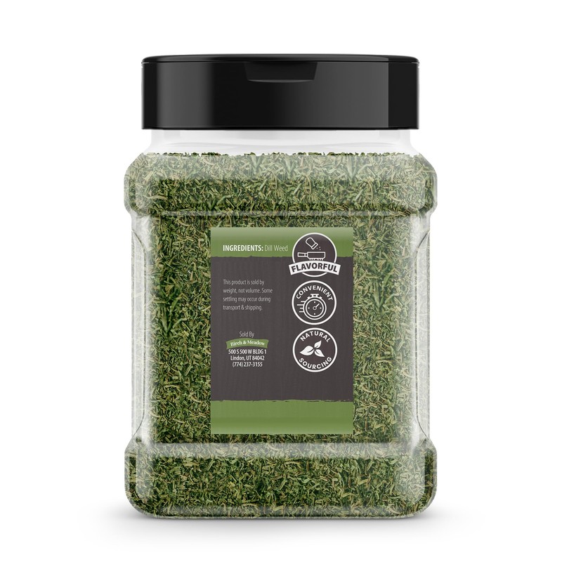 Birch & Meadow Dill Weed, 2.5 oz, Garnish & Pickling,
