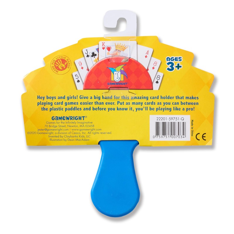Gamewright - The Original Little Hands Playing Card Holder -